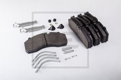 PE AUTOMOTIVE 08630050a -  Комплект тормозных колодок, дисковый тормоз